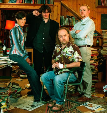 Black Books: a hysterical bookshop sitcom about the stupidity of