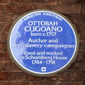 Ottobah Cugoano Blue Plate