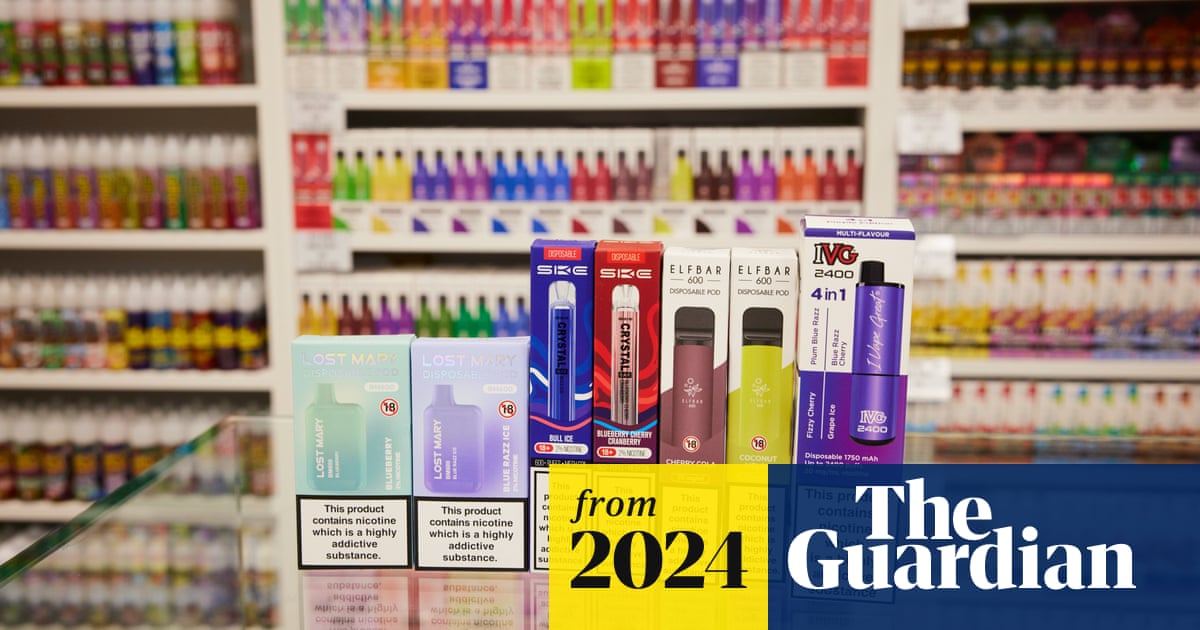 Shops flouting planned UK disposable vape ban need harsher fines, LGA says | Vaping | The Guardian Shops flouting planned UK disposable vape ban need harsher fines, LGA says | Vaping | The Guardian