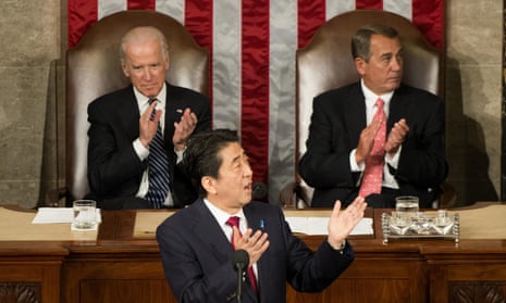 Shinzo Abe in US Congress