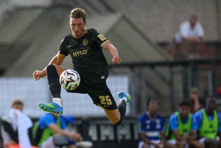 Lukas Petkov of Elversberg in pre-season action