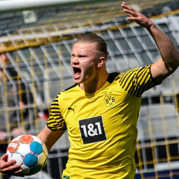 Erling Haaland scored a hat-trick but still ended up on the losing side.