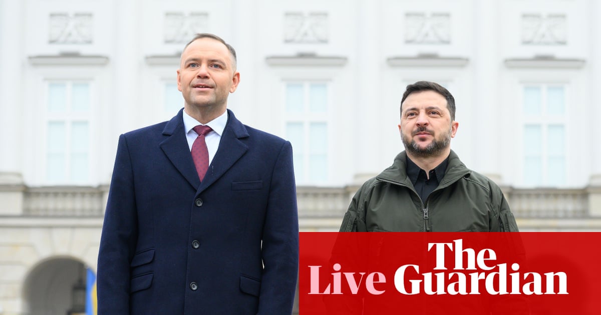 Ukraine war live: Zelenskyy says EU’s €90bn loan is a ‘signal to Russians’