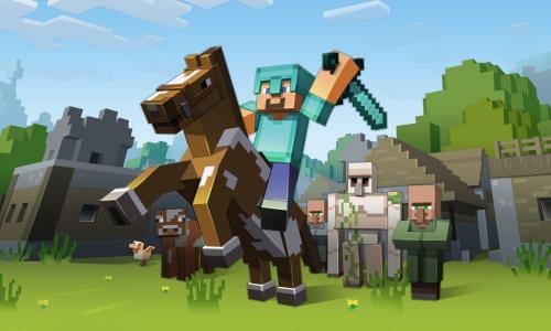 Minecraft 36 Times Larger On Ps4 And Xbox One Minecraft The Guardian Minecraft 36 Times Larger On Ps4 And Xbox One Minecraft The Guardian