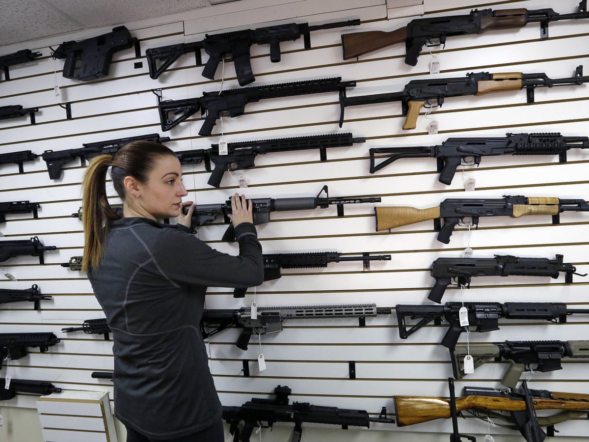 Gun Deaths In Us Rise To Highest Level In 20 Years Data Shows Us News The Guardian