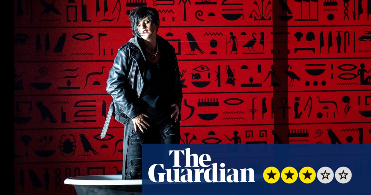Giulio Cesare review – nightmarish take on Handel has snakes, sadism and a mummy