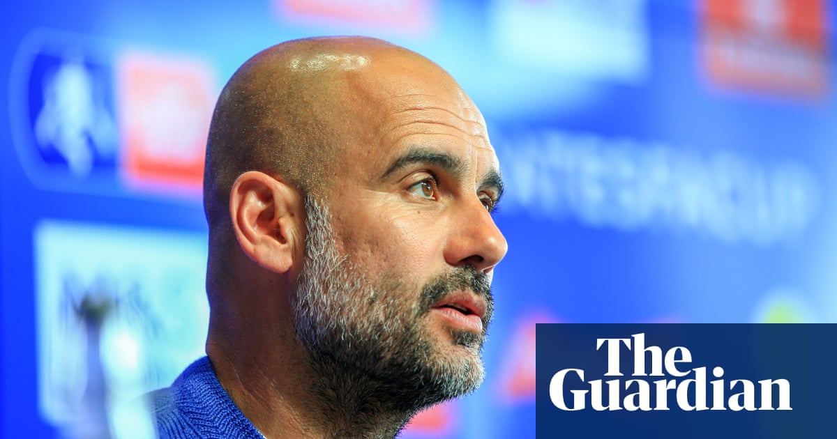 Pep Guardiola apologises to anyone offended by Manchester City plane song | Football | The Guardian