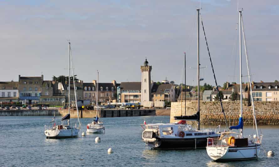 Roscoff’s harbour.