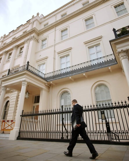 Belgrave Square in London, now known as ‘Red Square’ because of the number of Russian oligarchs who live there.