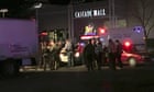 Washington shooting: police hunt gunman after four people killed in mall attack