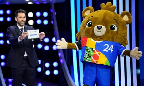 The Euro 2024 draw ceremony on 2 December 2023 was repeatedly disrupted by noises off.