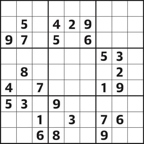 Sudoku 6,439 medium