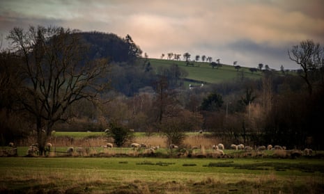 Countryside near Waddington, east Lancashire