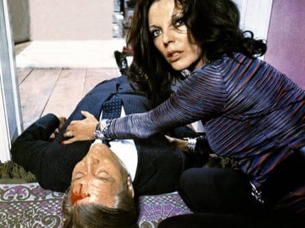 Joan Collins with Martin Boddey in 1972’s Tales from the Crypt