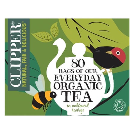 80 pack of Clipper Organic Everyday teabags.