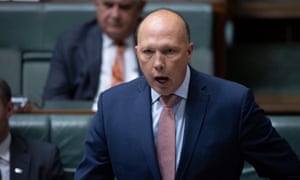 Defence minister Peter Dutton.