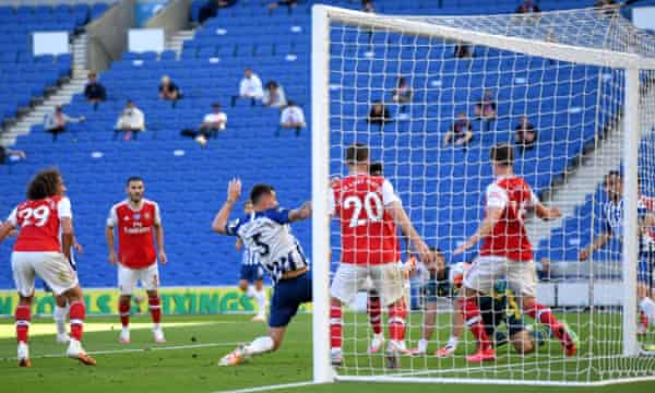 Brighton 2 1 Arsenal Premier League As It Happened Football