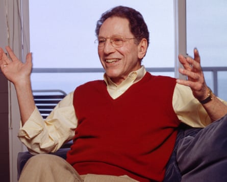 Lehrer gives a rare interview at his home near Santa Cruz in 2000.