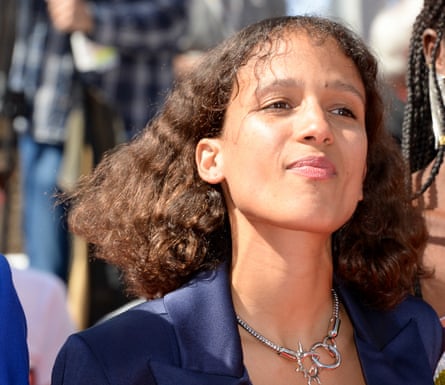 Director Mati Diop at Cannes.