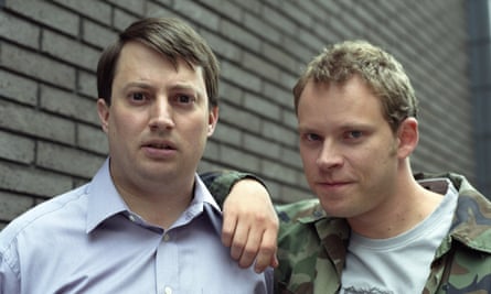 David Mitchell and Robert Webb in Peep Show