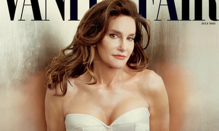 Bruce Jenner, Caitlyn Jenner<br>This photo taken by Annie Leibovitz exclusively for Vanity Fair shows the cover of the magazine’s July 2015 issue featuring Bruce Jenner debuting as a transgender woman named Caitlyn Jenner. (Annie Leibovitz/Vanity Fair via AP)
