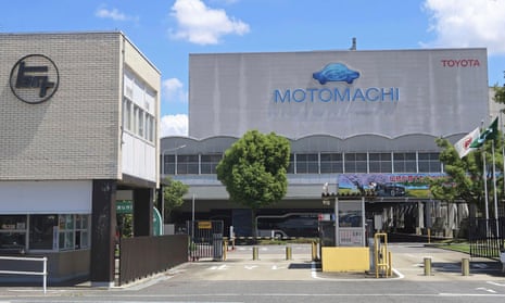 Toyota's Motomachi factory in Toyota, central Japan. All 28 vehicle assembly lines at Toyota’s 14 auto plants shut down last week.