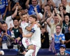Real Madrid v Inter, Millwall v Newcastle: Champions League and Carabao Cup – live