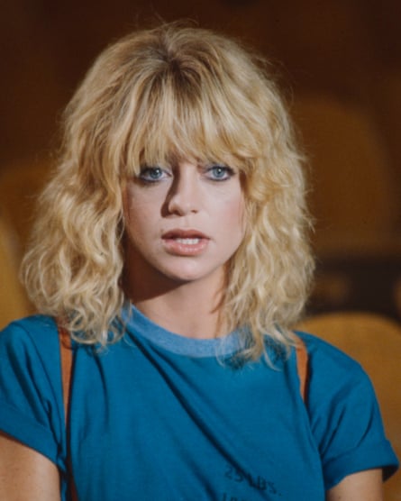 Goldie Hawn wears an adapted ringer T-shirt in ABC TV special in 1982.