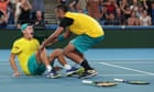 'Definitely having a red wine tonight' says Nick Kyrgios after ATP thriller - video