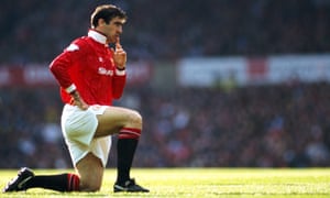 Eric Cantona’s professionalism and ability lifted Manchester United to another level.