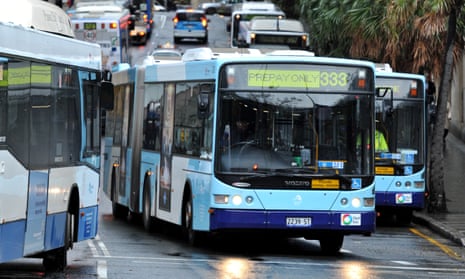 Sydney buses at Circular Quay