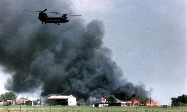 The Branch Davidian Mount Carmel compound in Waco in 1993.