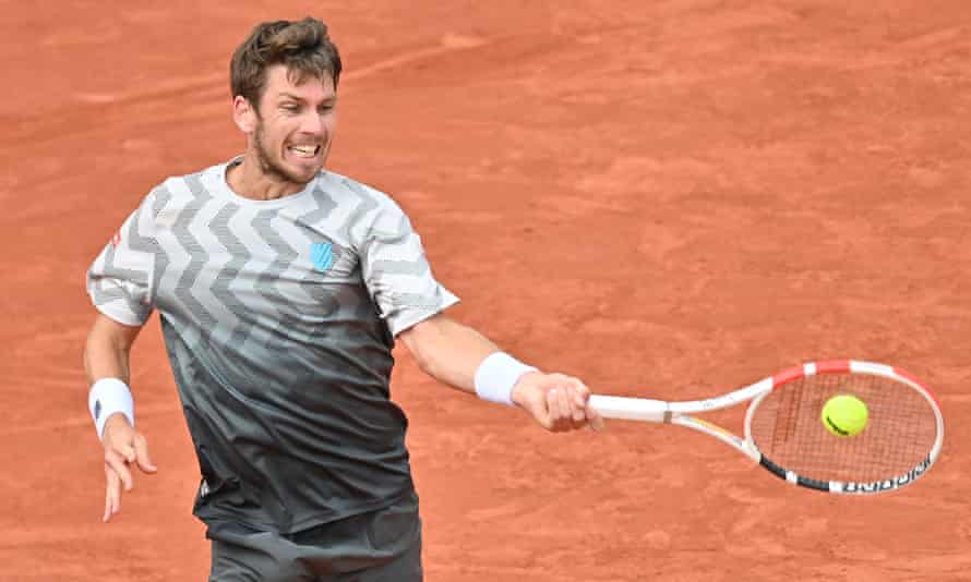 Cameron Norrie broke Rafael Nadal's serve twice early in the second set, but couldn't take advantage.
