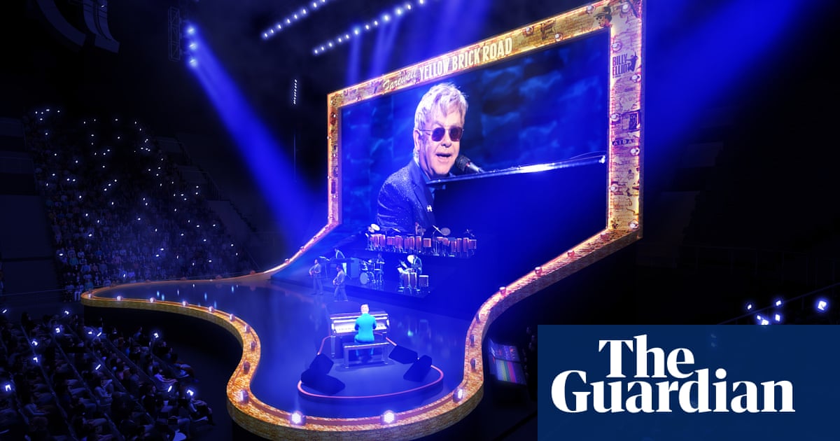 900 hours at the piano! Designing Elton John's final tour – in pictures - The Guardian