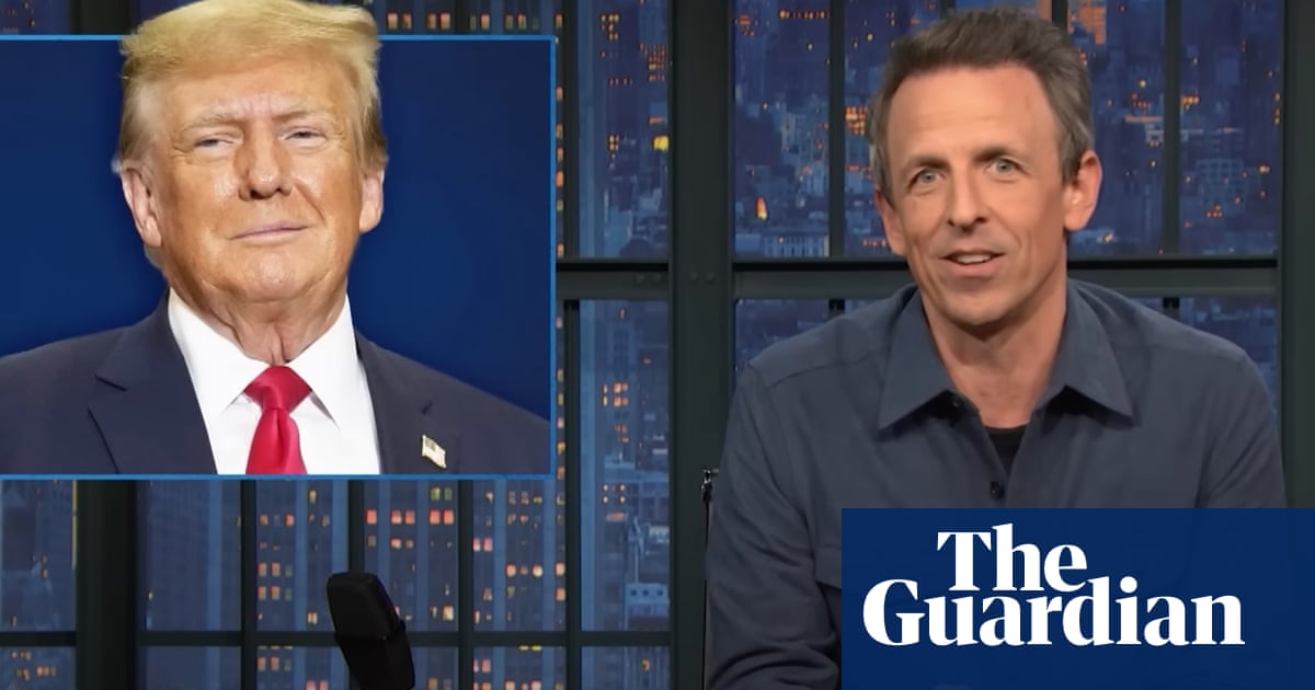 Seth Meyers sobre Trump: “Sus selecciones de personal han sido obscenas” | Resumen de la televisión nocturna Seth Meyers sobre Trump: “Sus selecciones de personal han sido obscenas” | Resumen de la televisión nocturna