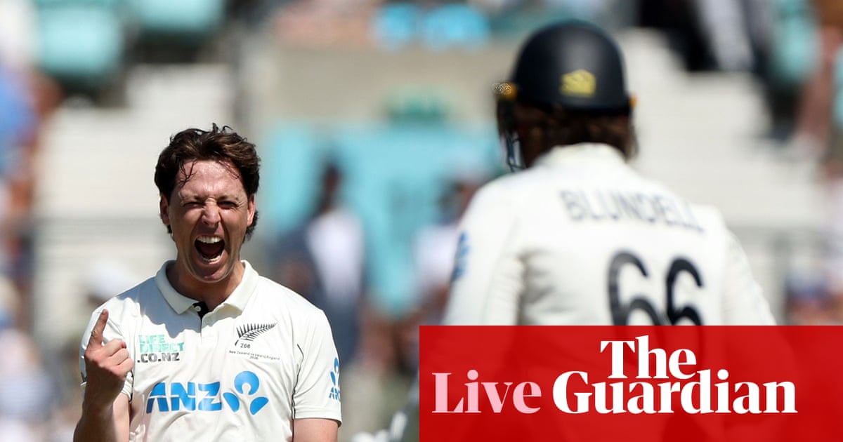 England v New Zealand: second men’s Test, day three – live