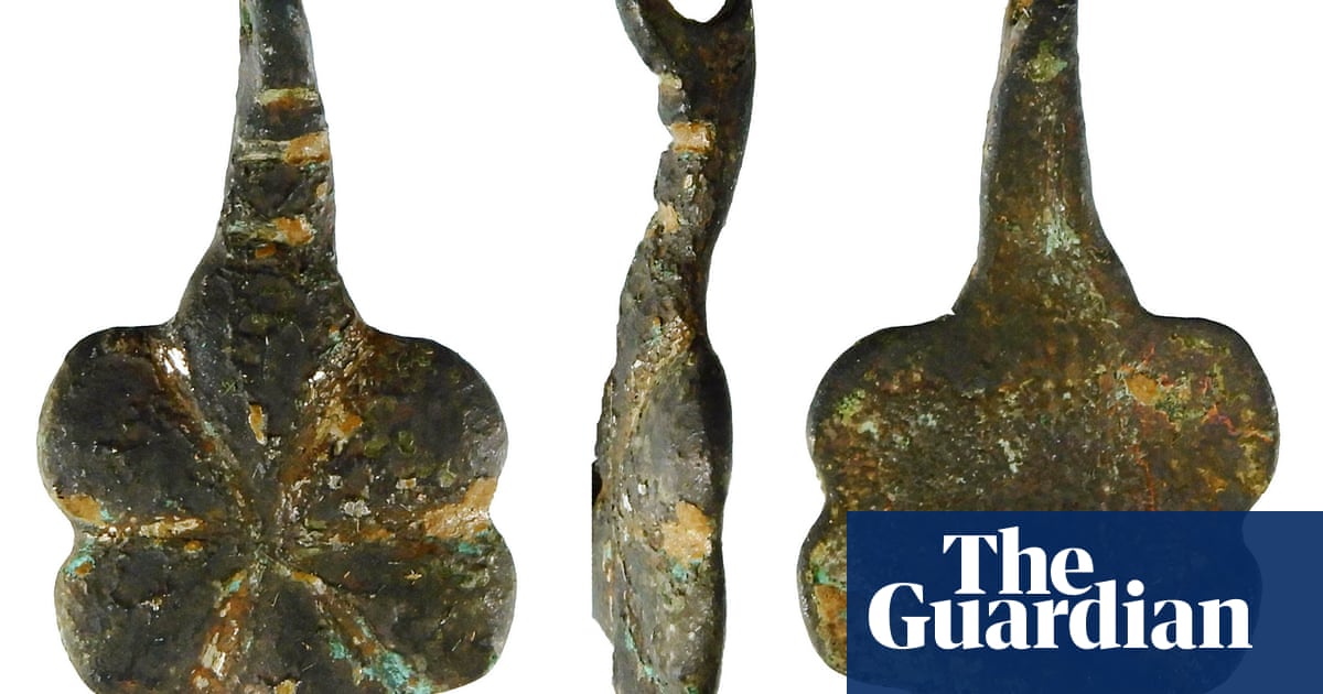 Medieval pendant is millionth archaeological find by British public