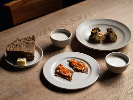 Plates of food