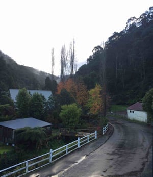 The historic village of Walhalla in Gippsland