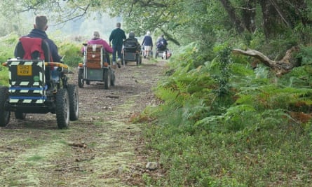 You'll never walk alone: 10 great UK walking festivals for spring and summer | walking holidays 7 Dartmoor Wheelchair Offroad Festival