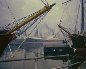 West India Dock, 1971‘Granick’s pictures span the time of the closing of London’s docks due to containerisation to the beginnings of the financial industry boom’