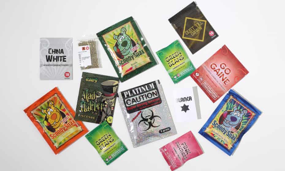 Selection of legal high packets