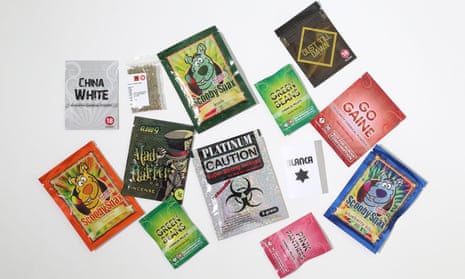 A selection of so-called legal highs.