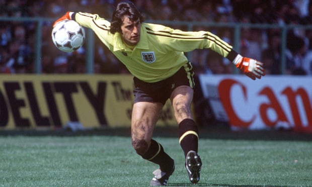Ray Clemence’s England appearances were restricted to 61 due to the presence of Peter Shilton.
