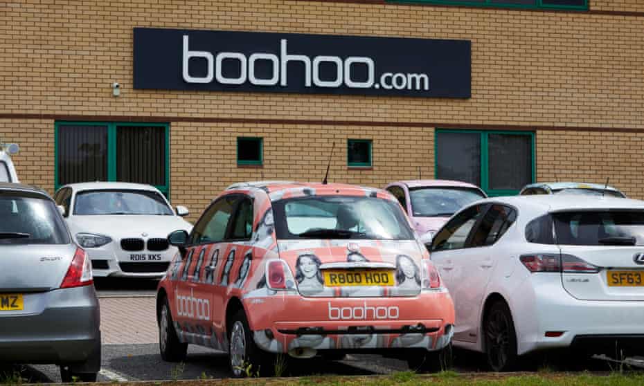 The offices of fashion company Boohoo in Leicester, UK.