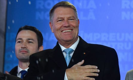 Romanian Centrist President Re Elected By A Landslide Romania The Guardian