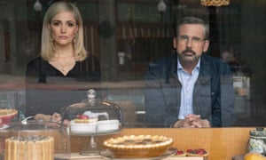Rose Byrne and Steve Carell in Irresistible.