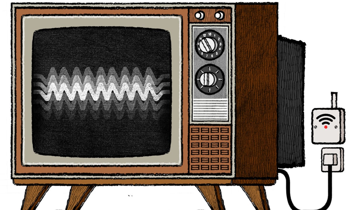So an ancient TV set can bring down the mighty broadband? Good... | David Mitchell | The Guardian So an ancient TV set can bring down the mighty broadband? Good... | David Mitchell | The Guardian