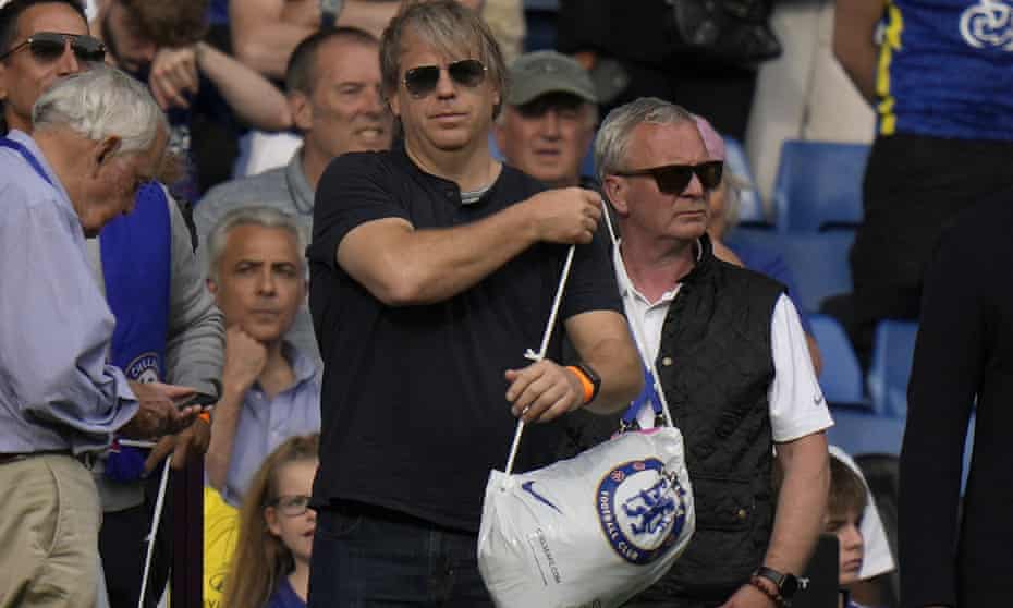 Todd Boehly was at Stamford Bridge to watch Chelsea play Watford on Sunday.
