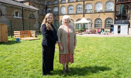 Headteacher Tracey O’Brien and governor Glenys Roberts